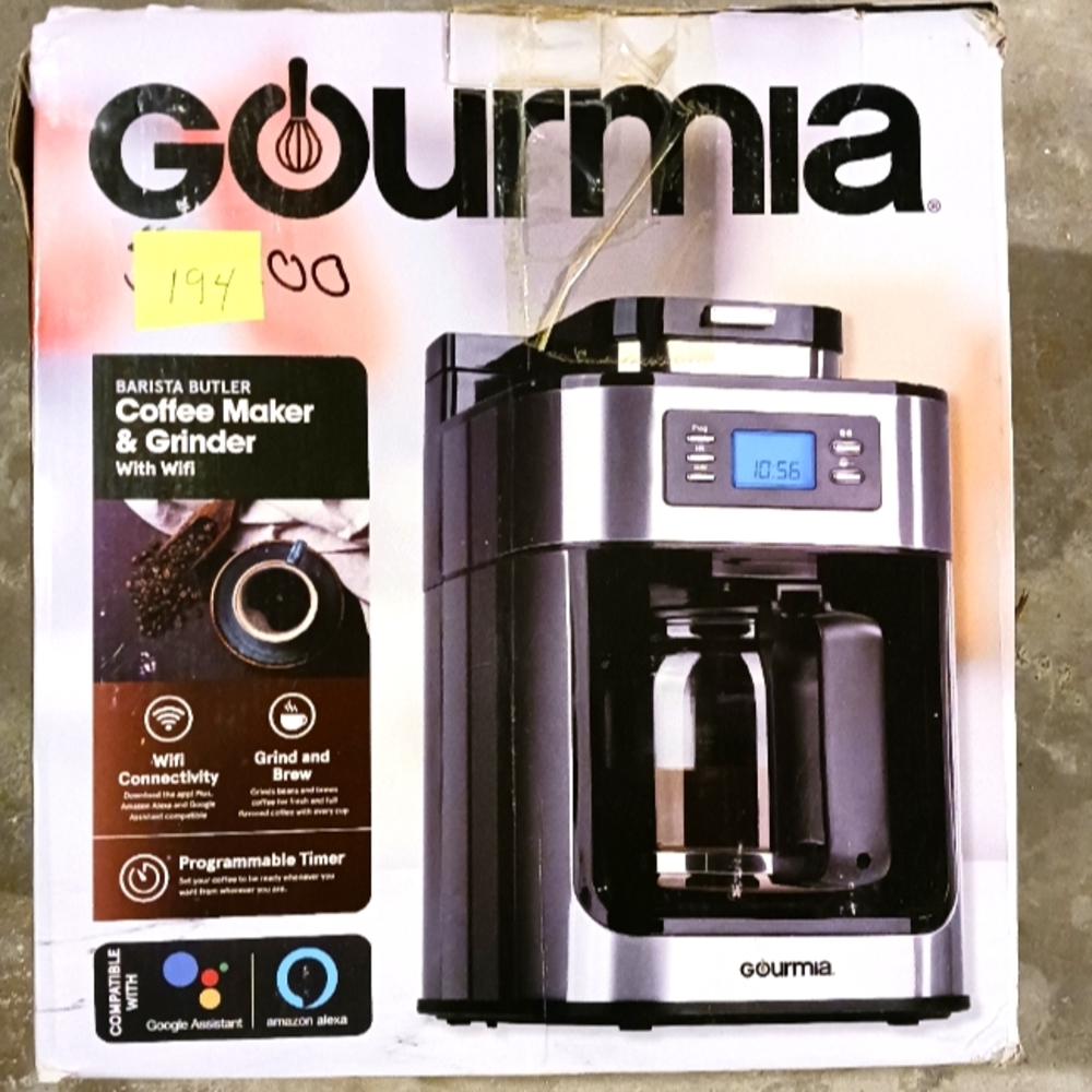 Gourmia Barista Butler coffe maker and grinder